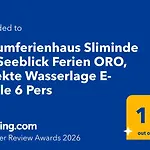 Traumferienhaus Sliminde By Seeblick Ferien Oro, Direkte Wasserlage E-saeule 6 Pers * Olpenitz